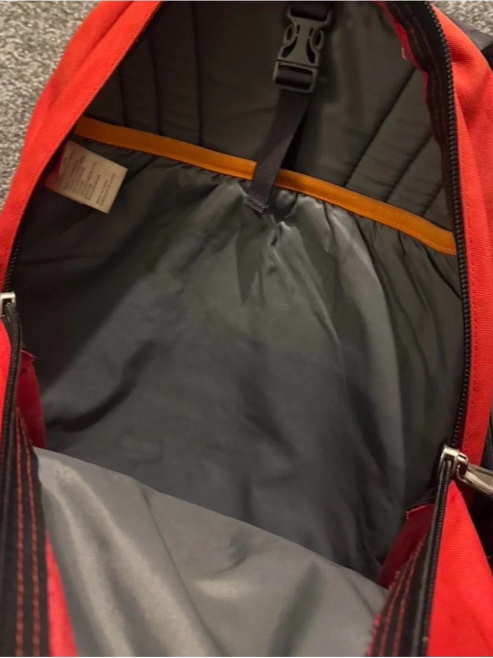 The North Face Red & Gray Men’s Modem Backpack